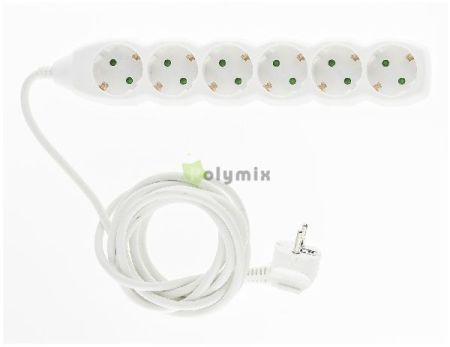 Entac Eloszt 6 Foglalat 1.5m 3G1.5