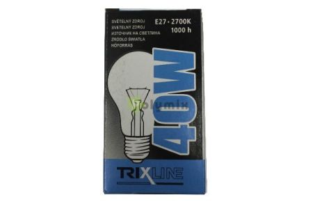 TRIXLINE Hagyomnyos hizz 40W-E27 J!