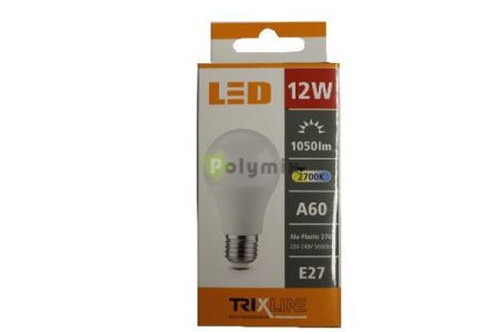 TRIXLINE 12W-E27 A60 LED izz 2700K