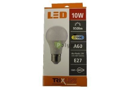 TRIXLINE 10W-E27 270 A60 LED izz 2700K