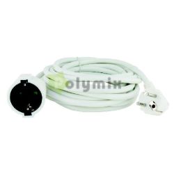  GAO-DWI Fldelt leng hosszabbt, 3x1,5mm2, 5m, fehr