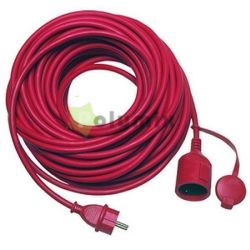  GAO-DWI Gumis leng hosszabbt csapfedllel, 25m, 3x1,5, IP44, piros