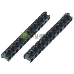  GAO Sorkapocs 1 csavaros 2.5mm 12p 2db fekete bliszter