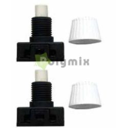 GAO-DWI Bepthet nyomkapcsol, fehr, 230V~ 50Hz 2db