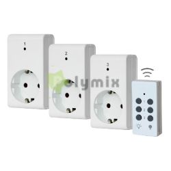  GAO Rdis dugaljkszlet tvirnytval, 3 x 1000W aljzattal, fehr