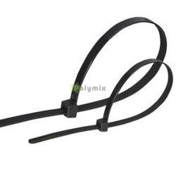  GAO-DWI Kbelktegel, 200x4.6mm, fekete, 25db/cs.
