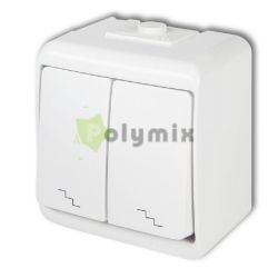  GAO-DWI Aquastar 2 dupla vltkapcsol, IP54, fehr