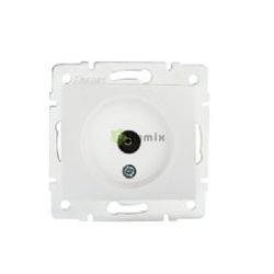  Kanlux DOMO antenna csatlakoz aljzat fehr