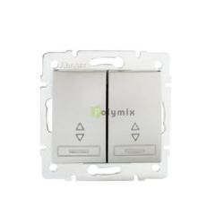  Kanlux DOMO dupla alternatv kapcsol ezst