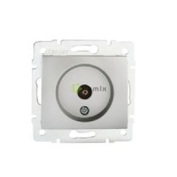 Kanlux DOMO antenna csatlakoz aljzat ezst