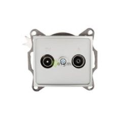  Kanlux DOMO antenna csatlakoz aljzat ezst