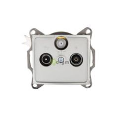  Kanlux DOMO antenna csatlakoz aljzat ezst