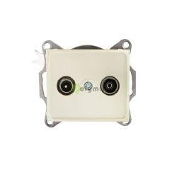  Kanlux DOMO antenna csatlakoz aljzat gyngyhz