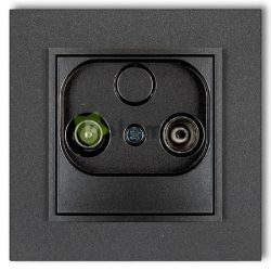  GAO MINI TV aljzat (vg 2dB) kerettel metl grafit