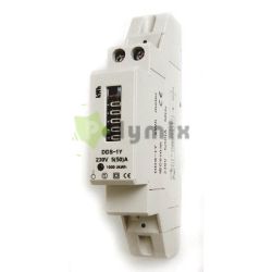  GAO 1 plus elektromechanikus almr 5(50)A 1000imp/kWh, szrke