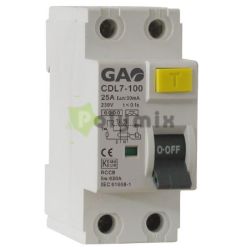  GAO-DWI Fi rel 2P 40A 300mA, DZ47, fehr
