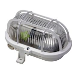  GAO-DWI Manyagrcsos ovlis hajlmpa E27, max. 60W, fehr, 230V, IP44
