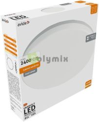  Avide (Uranus) Cseppll Mennyezeti Lmpa Kerek IP54 18/24W NW 4000K Inverterrel