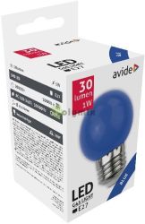  Avide Dekor LED fnyforrs G45 1W E27 Kk
