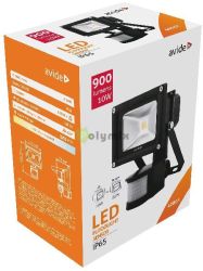  Avide LED Reflektor 10W NW 4000K Mozgsrzkels PIR