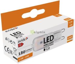  Avide LED 2.5W G9 NW 4000K fekv