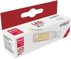  Avide LED 7W G9 WW 3000K fekv