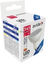 Avide LED Spot Alu+plastic 4W GU10 CW 6400K