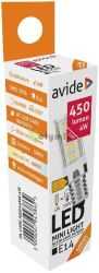  Avide LED 4W JD E14 NW 4000K