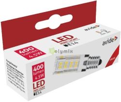  Avide LED 4.5W JD E14 WW 3000K fekv