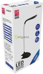  Avide LED Asztali Lmpa Csiptethet Fekete 1.5W