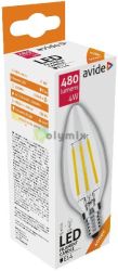  Avide LED Filament Candle 4W E14 NW 4000K