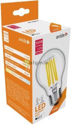  Avide LED Filament Globe 12W E27 A65 360 NW 4000K High Lumen