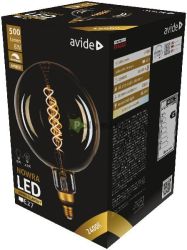  Avide LED Jumbo Filament Nowra 200x300mm Amber 8W E27 2400K Dimmable