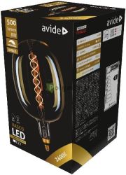  Avide LED Jumbo Filament Vasco 170x285mm Amber 8W E27 2400K Dimmable