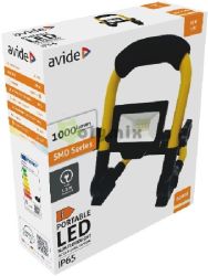  Avide LED Reflektor Slim SMD 10W llvnyos 1.5m NW 4000K