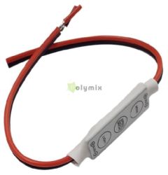  Avide LED Szalag 12V 48W Fnyerszablyz 3 Gombos Vezrl