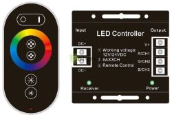  Avide LED Szalag 12V 216W RGB 6 Gombos RF rintpaneles Tvirnyt s Vezrl