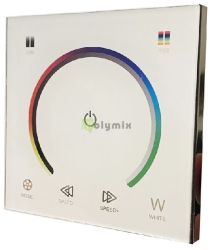 Avide LED Szalag 12V 144W RGB rintpaneles Tvirnyt s Vezrl Fehr