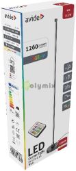  Avide LED sarok lmpa digitlis RGB + W zene szenzorral