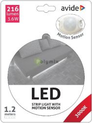  Avide LED Szalag gy Szenzor 3.6W 3000K Single