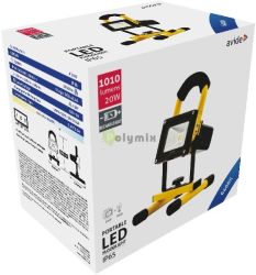  Avide LED Reflektor Akkumultoros 20W CW 6400K
