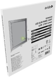  Avide LED Slim Panel 622x622x10mm 45W CW 6400K