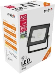  Avide LED Reflektor Slim SMD 10W NW 4000K Gyorscsat.
