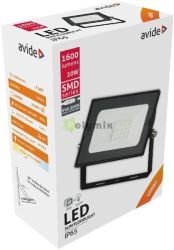  Avide LED Reflektor Slim SMD 20W NW 4000K Gyorscsat.