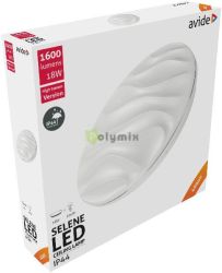  Avide LED Mennyezeti Lmpa IP44 Selene 18W 330*68mm NW 4000K