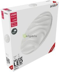  Avide LED Mennyezeti Lmpa IP44 Selene 18W 330*68mm WW 3000K