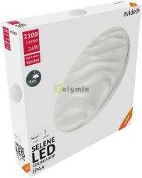  Avide LED Mennyezeti Lmpa IP44 Selene 24W 380*70mm NW 4000K