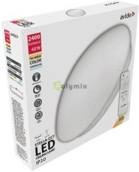  Avide LED Mennyezeti Lmpa Stella-CCT Csillagos 48W 24+24 tvirnytval