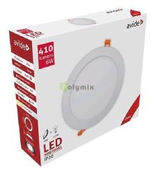  Avide LED Bepthet Kerek Mennyezeti Lmpa ALU 6W WW 3000K