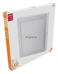  Avide LED Falra Szerelhet Ngyzetes Mennyezeti Lmpa ALU 24W NW 4000K